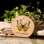 Butterflies Phrases UV-DTF Rub-on Stickers