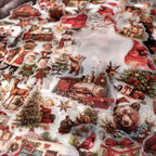 Christmas Bear Vellum Stickers