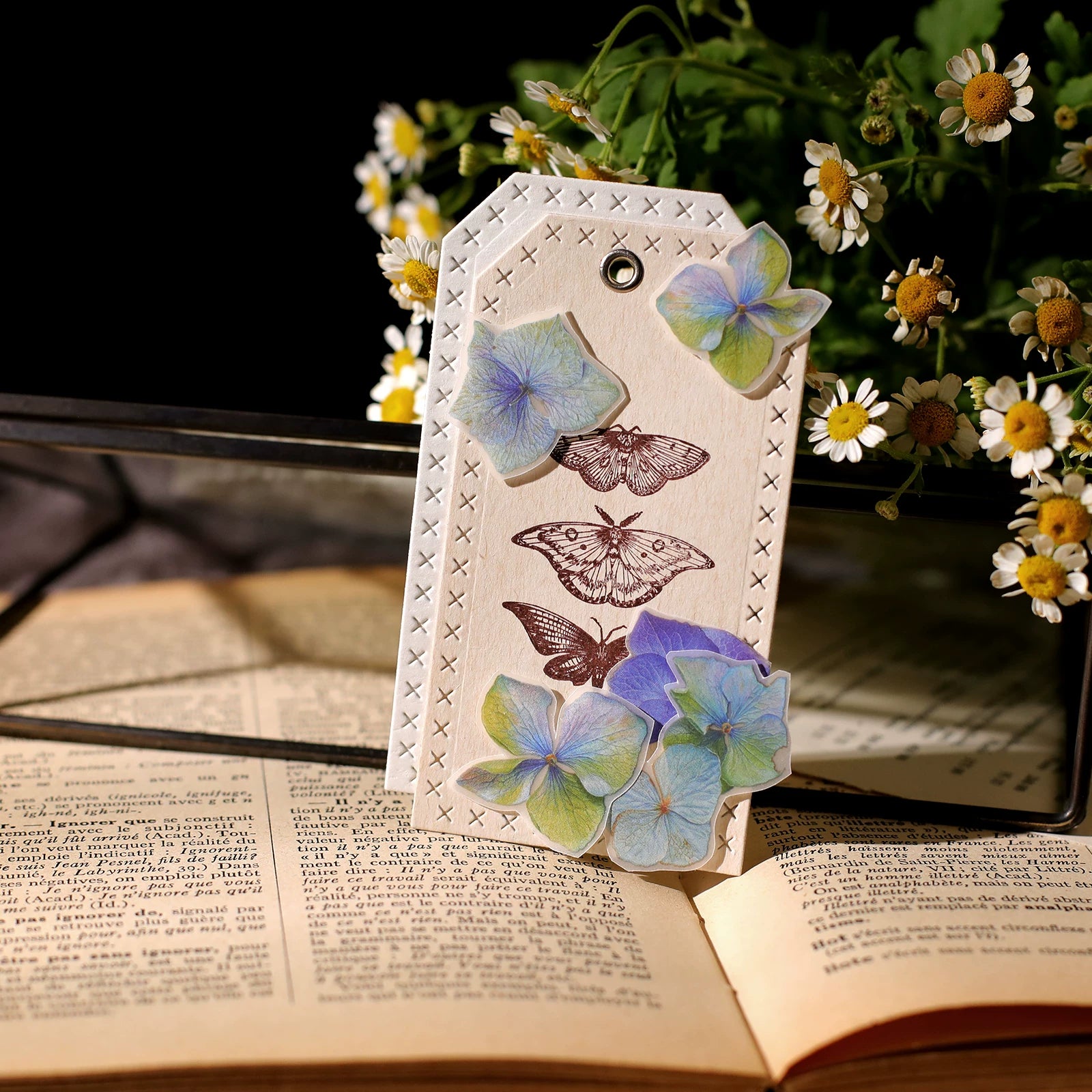 Butterfly Matte Rub-on Transfers