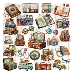 Retro Journey Vellum Stickers