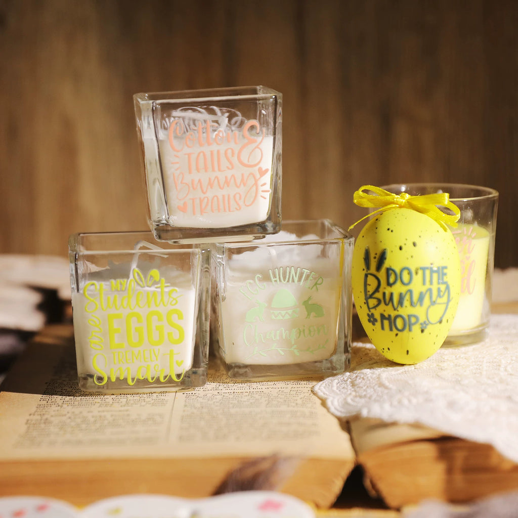 Easter Phrases UV-DTF Rub-on Stickers
