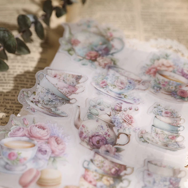 Afternoon Tea Vellum Stickers