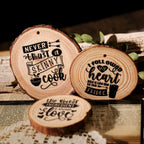 Kitchen Phrases UV-DTF Rub-on Stickers