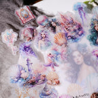 Mermaid Vellum Stickers