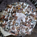 Steam Travel Vellum Stickers