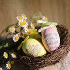 Easter Phrases UV-DTF Rub-on Stickers