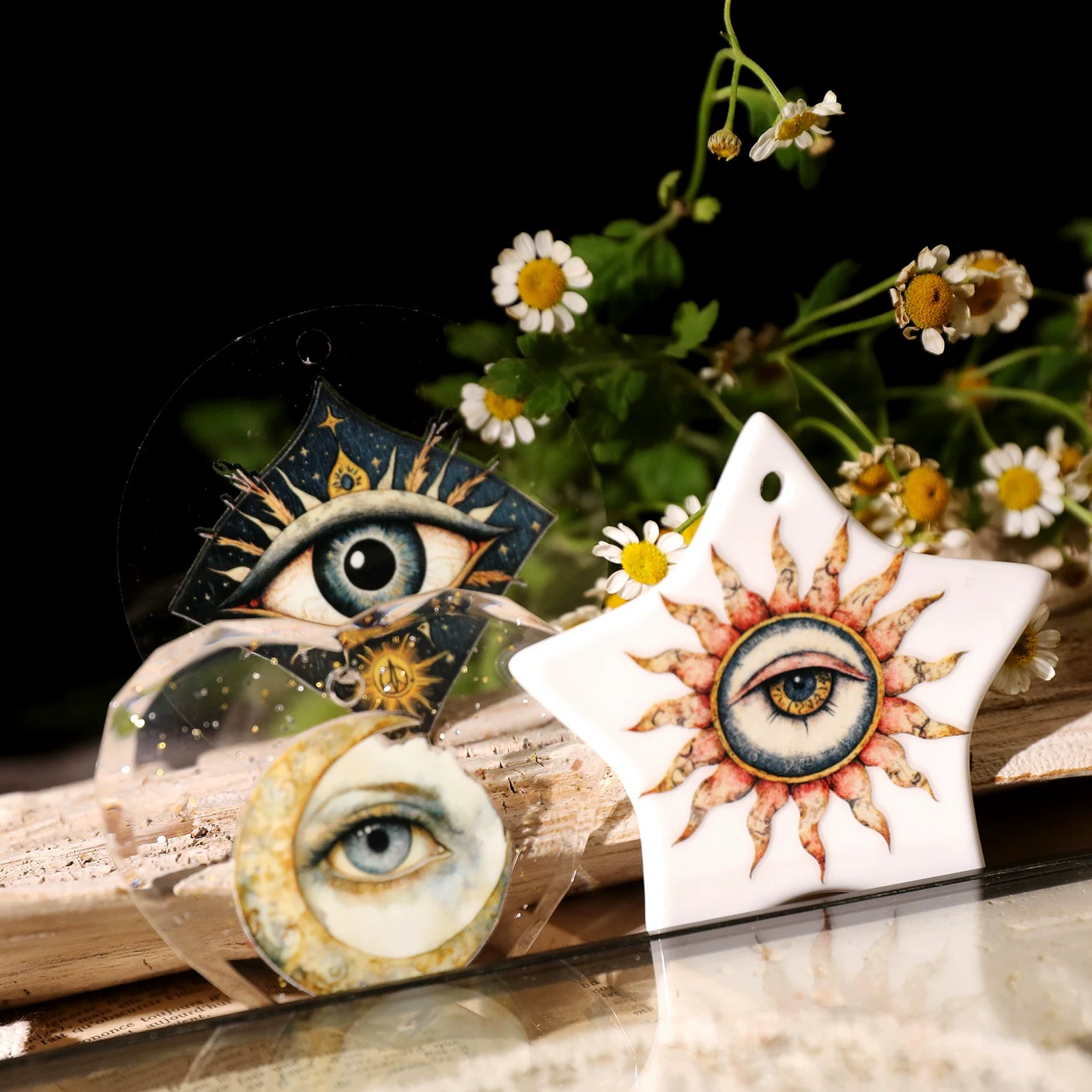 Halloween Eyes UV-DTF Rub-on Stickers