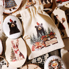 Christmas Matte Rub-on Transfers