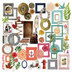 Picture Frames Vellum Stickers