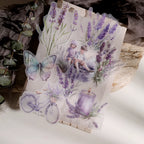 Lavender Vellum Stickers