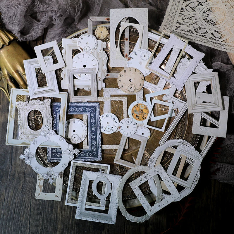 Ephemera Dial Photo Frame Paper Cards