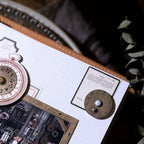Ephemera Dial Photo Frame Paper Cards