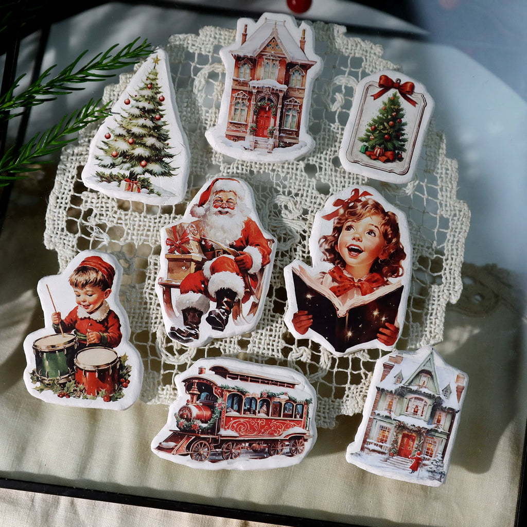 Christmas Family Matte Rub-on Transfers
