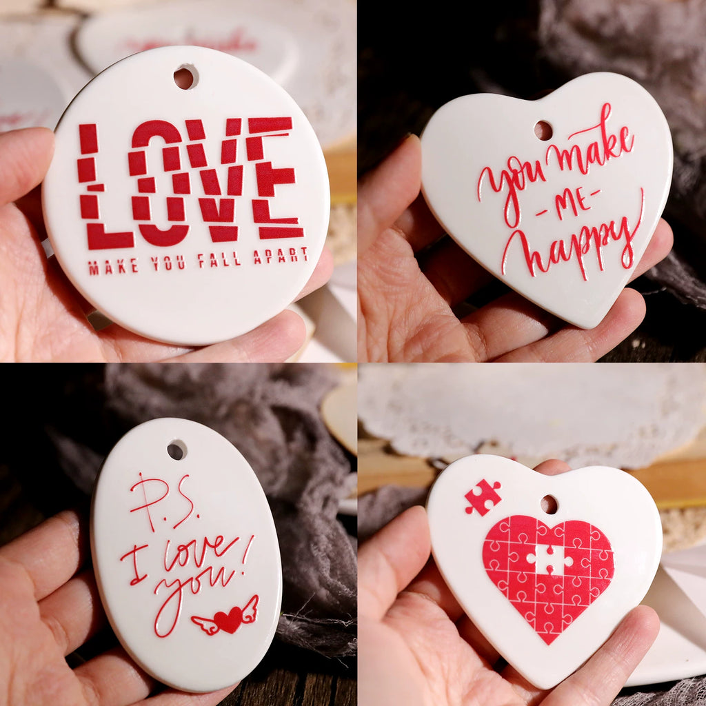 Valentine's Day UV-DTF Rub-on Stickers