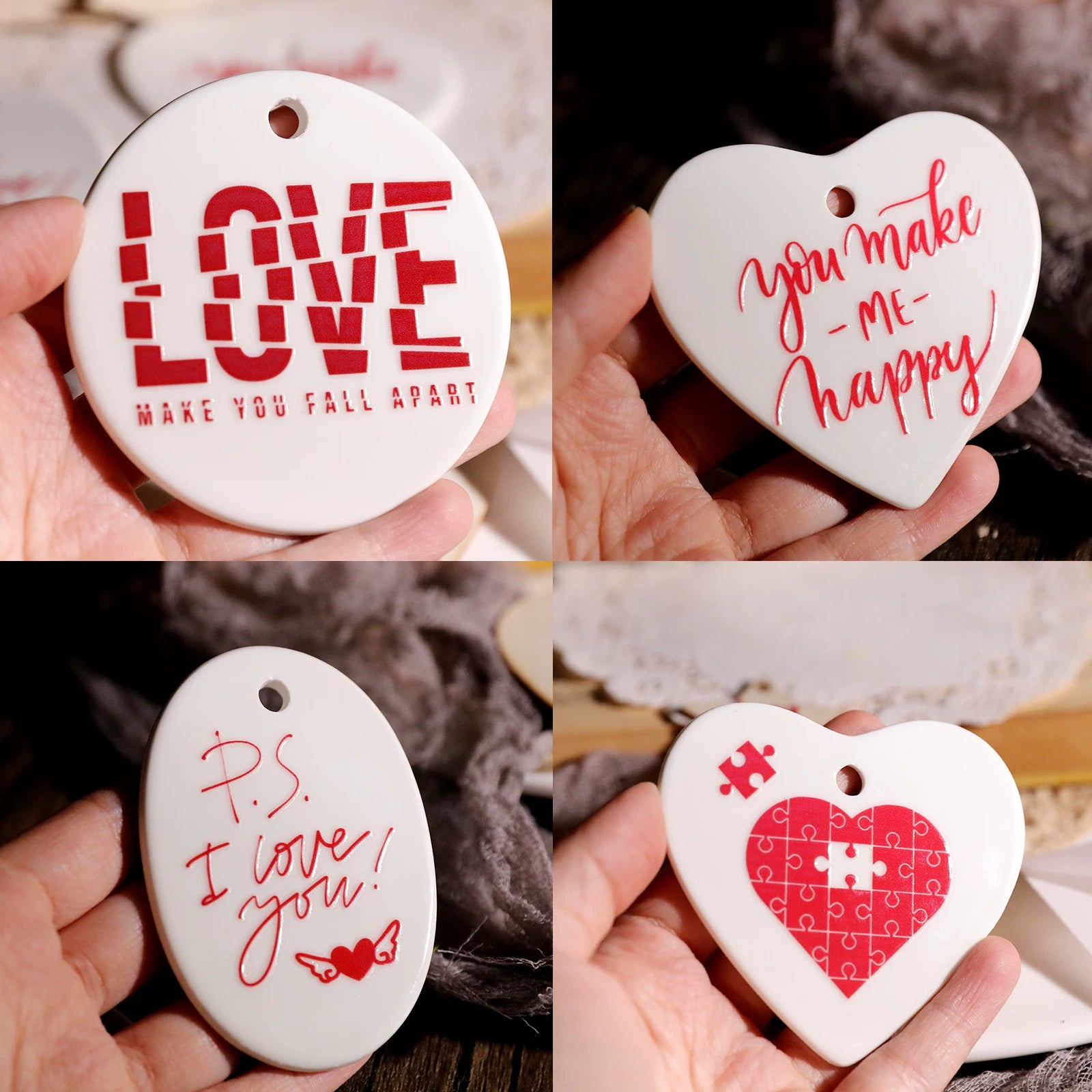 Valentine's Day UV-DTF Rub-on Stickers