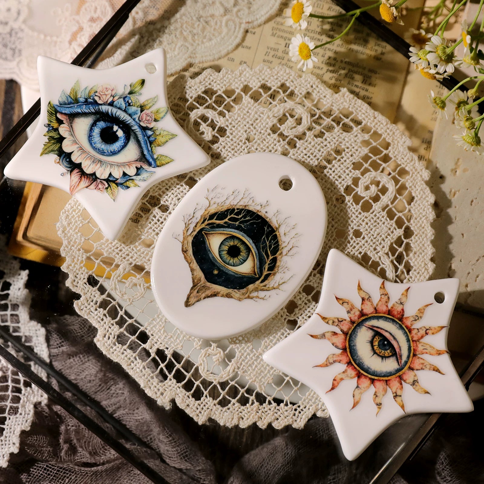 Halloween Eyes UV-DTF Rub-on Stickers