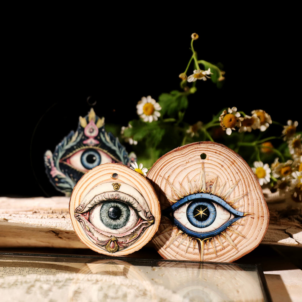 Halloween Eyes UV-DTF Rub-on Stickers
