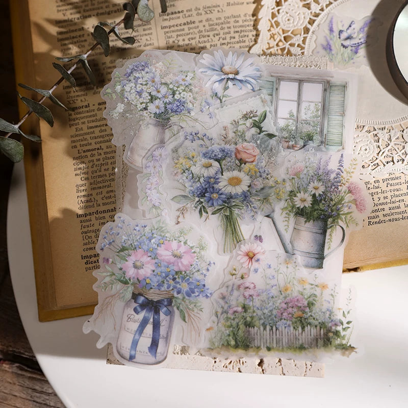 Spring Bouquet Vellum Stickers