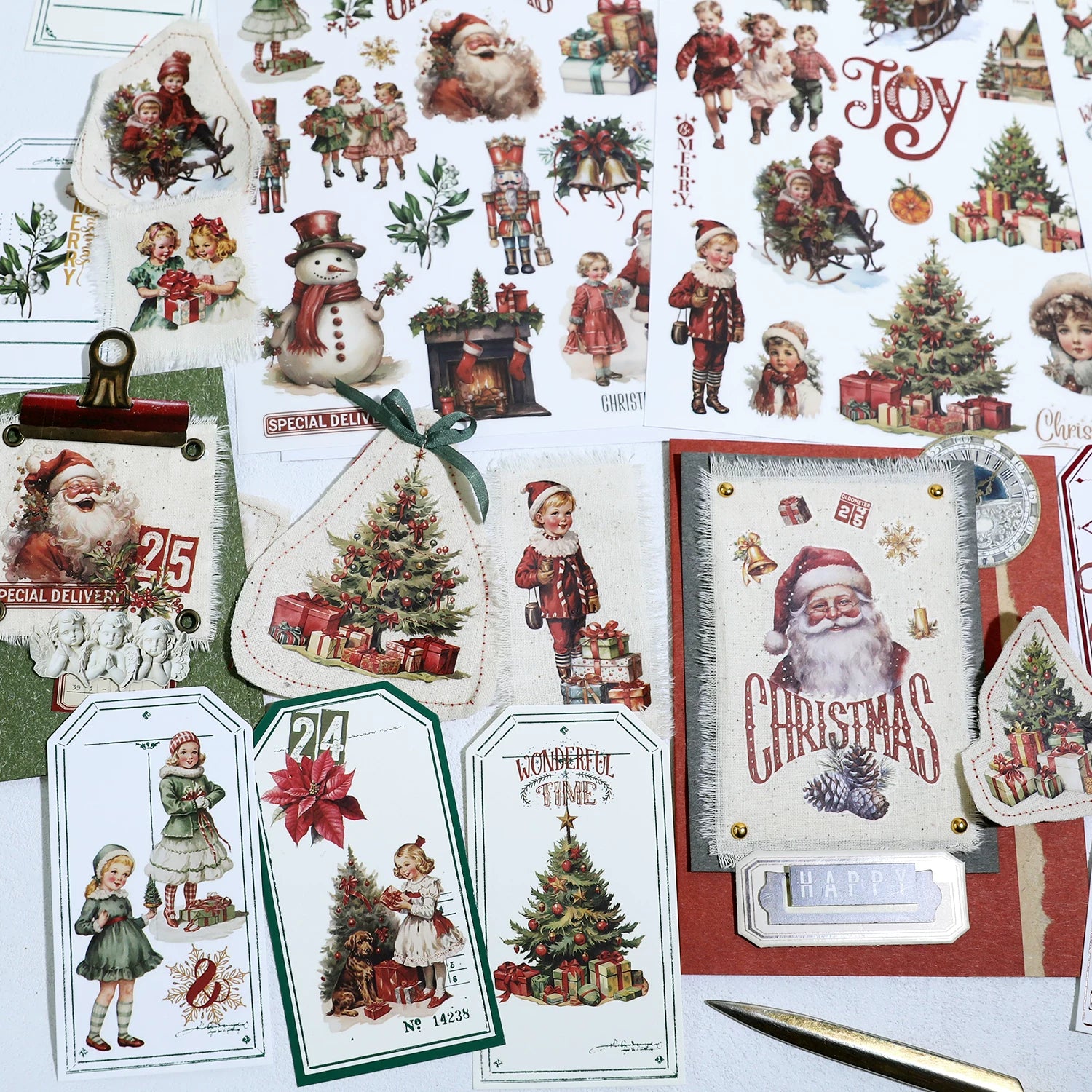 Christmas Classics Matte Rub-on Transfers