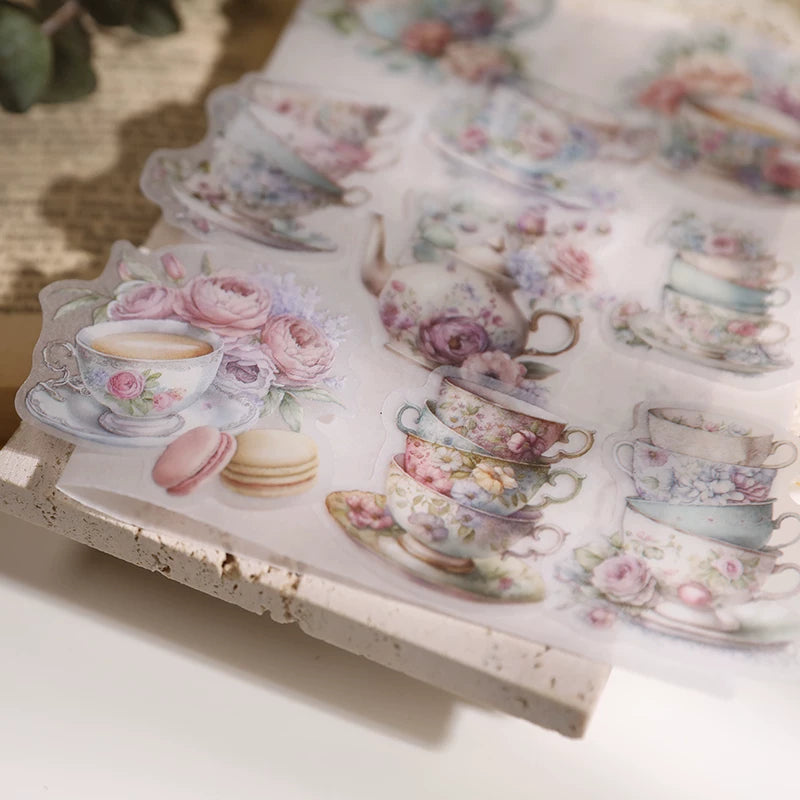 Afternoon Tea Vellum Stickers