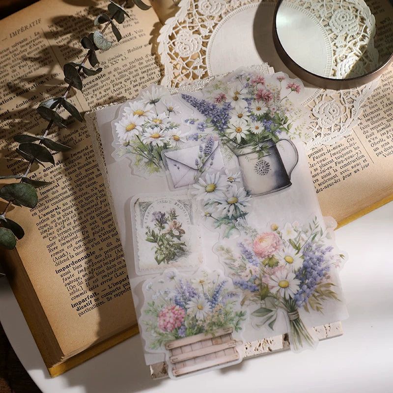 Spring Bouquet Vellum Stickers
