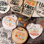 Thanksgiving Quotes UV-DTF Rub-on Stickers