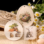 Bunny Matte Rub-on Transfers 2 Small Sheets