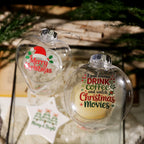 Christmas Embroidery  Quotes UV-DTF Rub-on Stickers