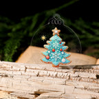Christmas Gingerbread Man UV-DTF Rub-on Stickers