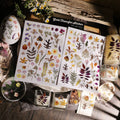 Dried Small Plants UV-DTF Rub-on Stickers