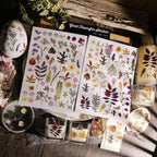 Dried Small Plants UV-DTF Rub-on Stickers