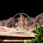 Christmas Birds UV-DTF Rub-on Stickers