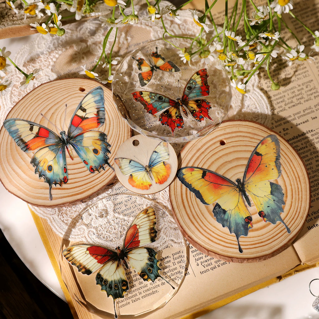 Butterflies UV-DTF Rub-on Stickers