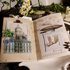 Classical Copperplate Prints Vellum Stickers