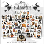 Halloween Dark Matte Rub-on Transfers