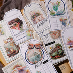 Summer Travel Vellum Stickers