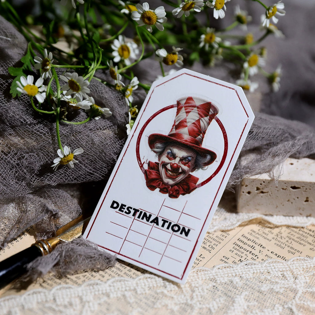 Circus Vellum Stickers