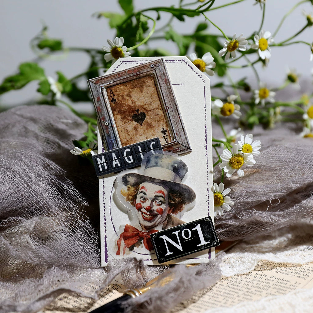 Circus Vellum Stickers