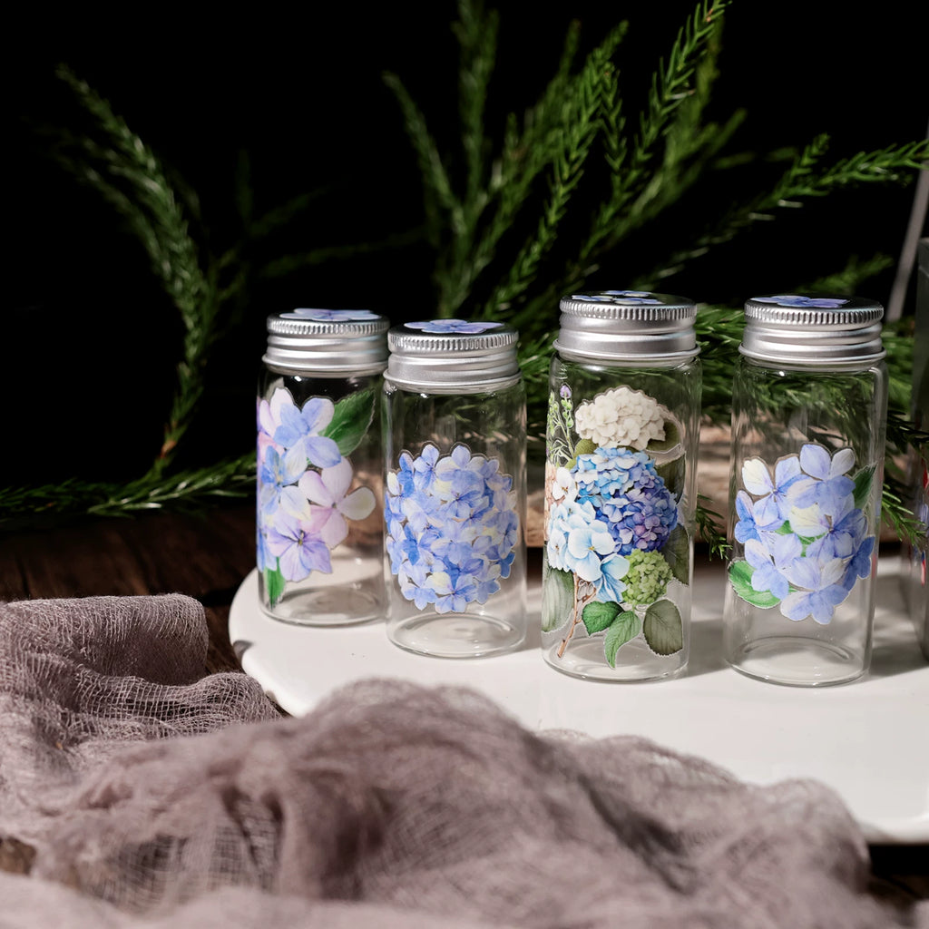 Hydrangea UV-DTF Rub-on Stickers