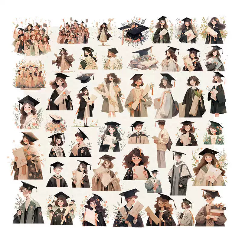 Graduation Season Vellum Stickers