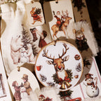Christmas Matte Rub-on Transfers
