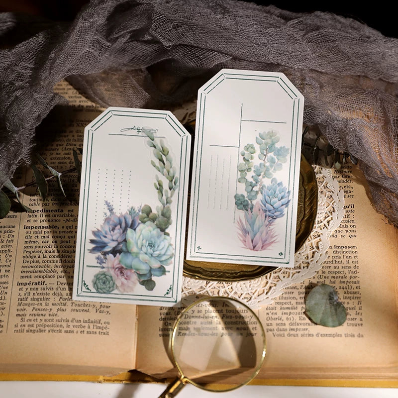 Succulent Vellum Stickers