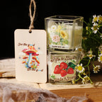 Flower Inspirational Phrases UV-DTF Rub-on Stickers