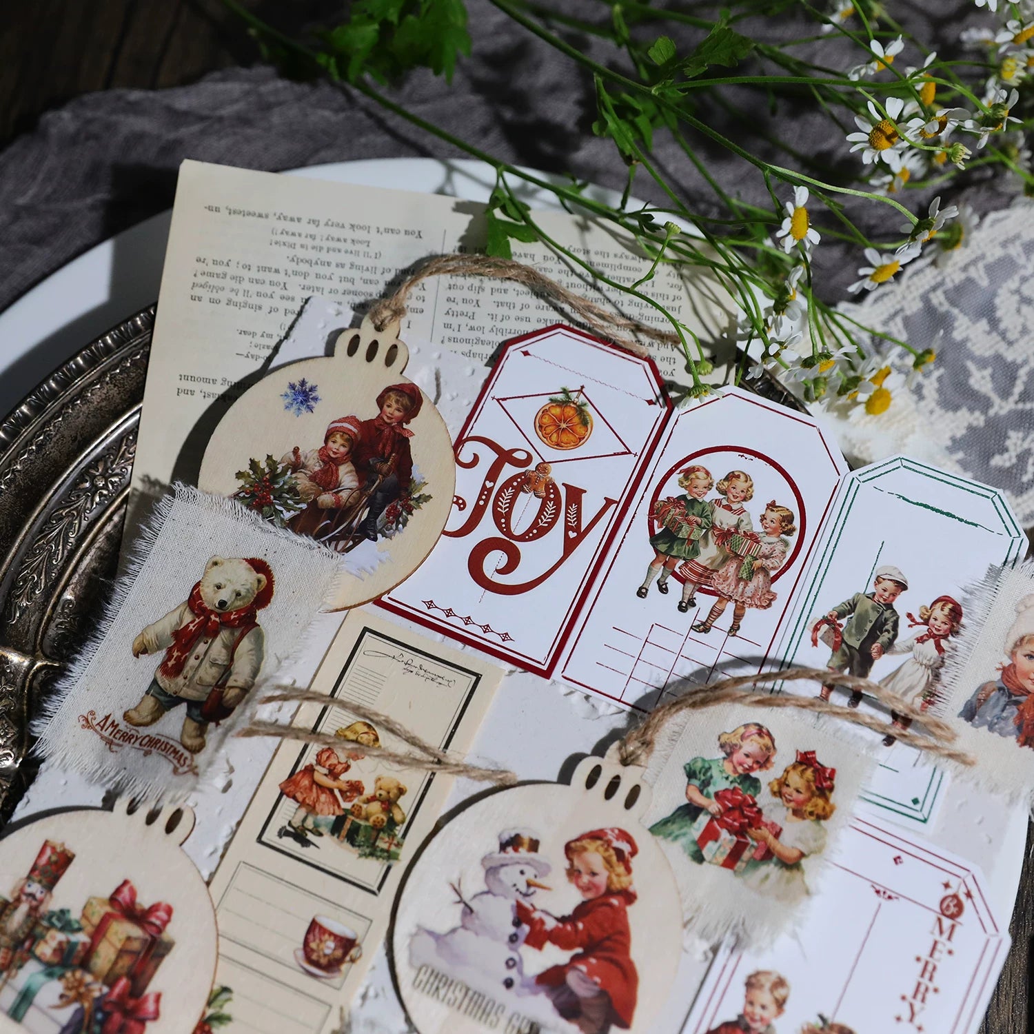 Christmas Classics Matte Rub-on Transfers