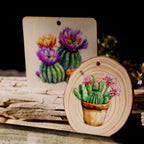 Cactus UV-DTF Rub-on Stickers