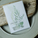 Fresh Green Leaves Vellum Stickers