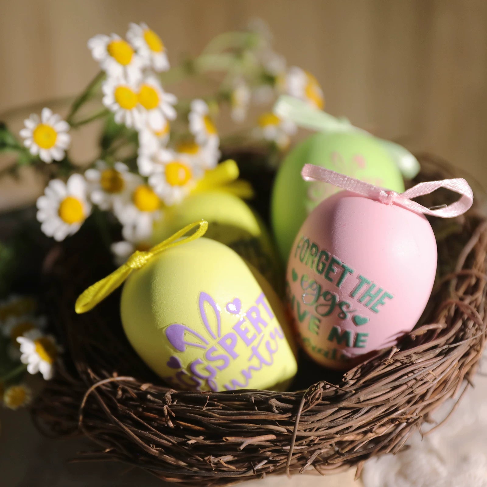 Easter Phrases UV-DTF Rub-on Stickers
