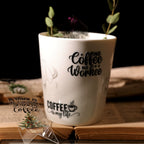 Coffee Phrases UV-DTF Rub-on Stickers