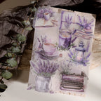 Lavender Vellum Stickers