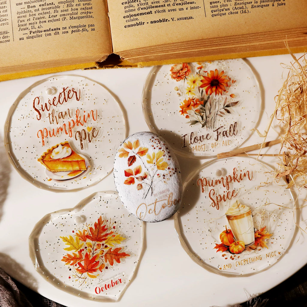 Thanksgiving UV-DTF Rub-on Stickers